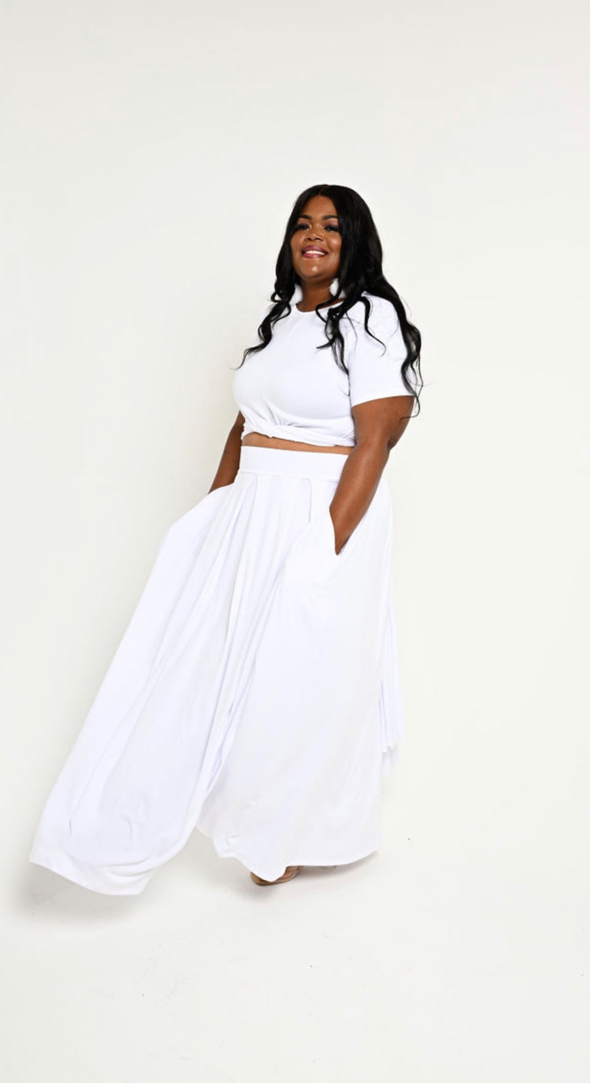 Simplicity Best Skirt Set (White)