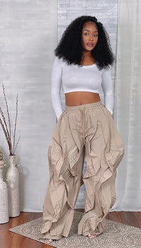 Tiered Ruffle Pants