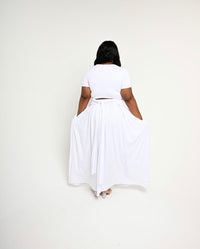 Simplicity Best Skirt Set (White)