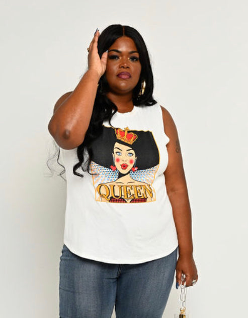 Queen I Am Tank Tee